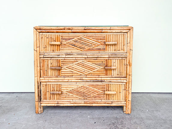 Island Style Bamboo Chest