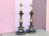 Pair of Brass MCM Lamps