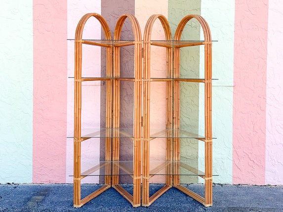 Old Florida Accordian Etagere