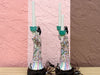 Pair of Colorful Asian Inspired Lamps