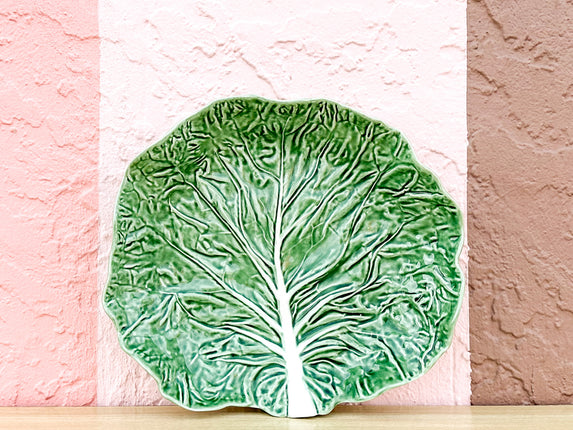 Bordallo Pinheiro Cabbageware Serving Dish