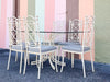 Palm Beach Faux Bamboo Outdoor Dining Set