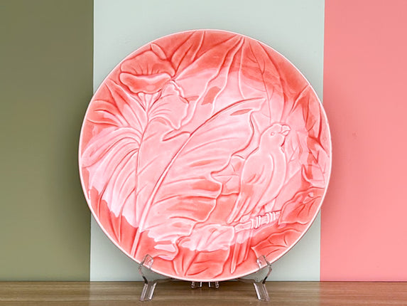 Tropical Coral Decorative Plate