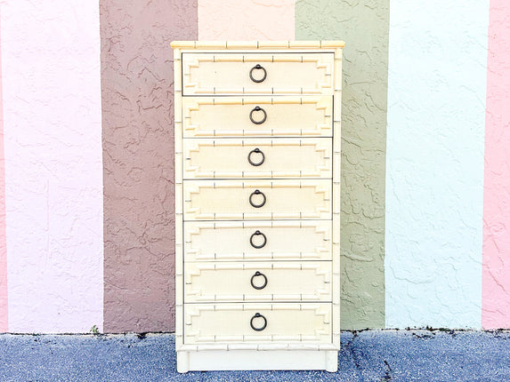 Faux Bamboo Drexel Lingerie Chest