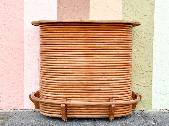 Old Florida Rattan Bar