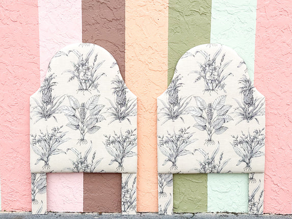 Pair of Twin Upholstered Headboards