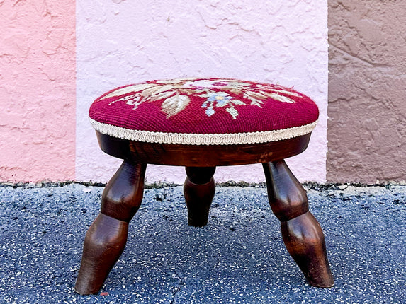 Cute Needlepoint Stool