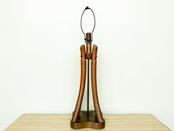 Handsome Rattan Column Lamp