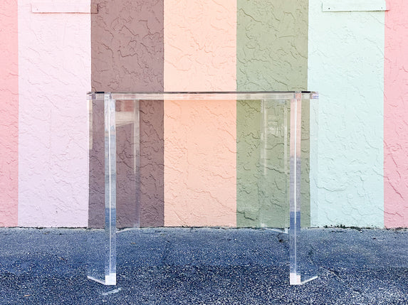 Fabulous Lucite Game Table