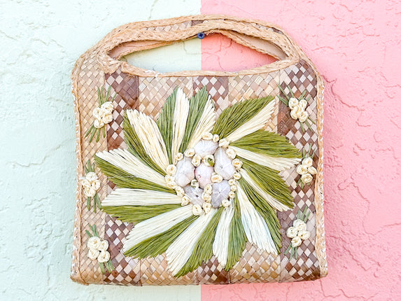Island Chic Shell Beach Bag