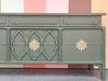 Olive Green Ming Style Dresser