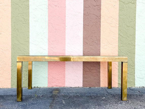 Epic Brass Mastercraft Dining Table