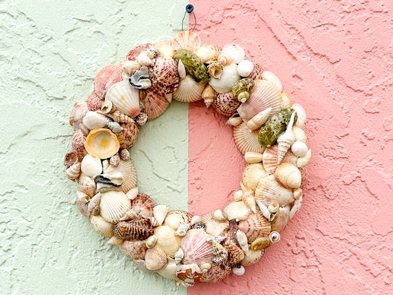 Holiday Shell Wreath