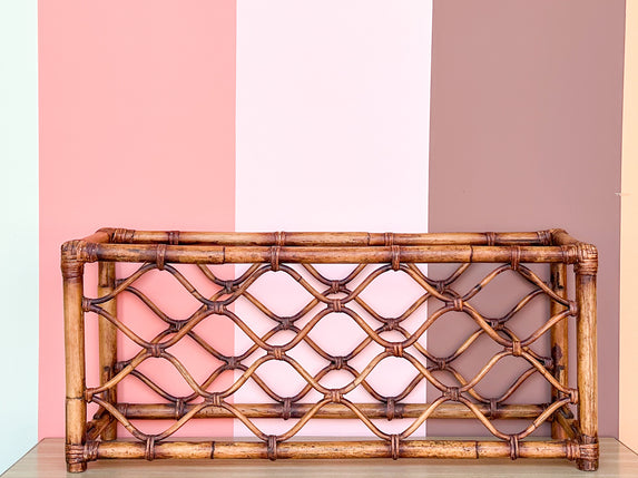 Rattan Wine Rack