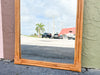 Old Florida Rattan Floor Mirror