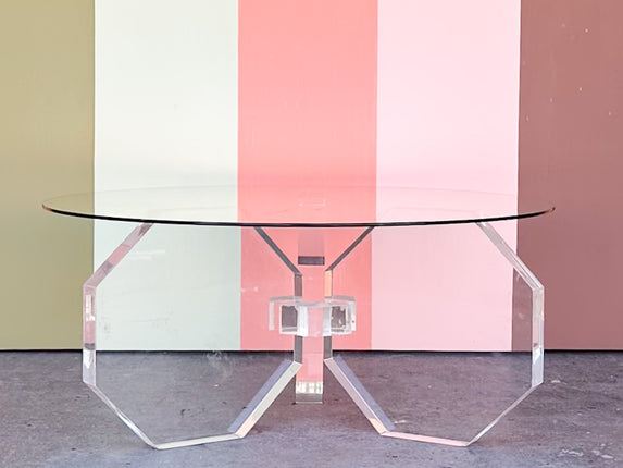 MCM Lucite Coffee Table