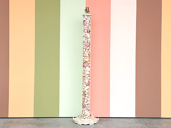 Old Florida Shell Floor Lamp