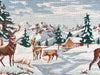 Serene Winter Scene Needlepoint