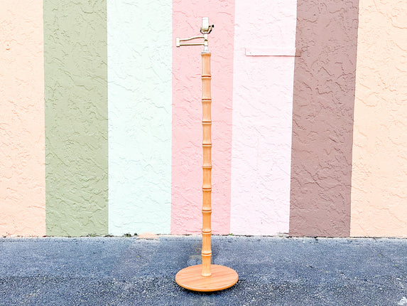 Faux Bamboo Floor Lamp