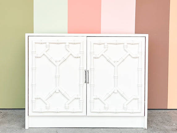 Palm Beach Faux Bamboo Cabinet