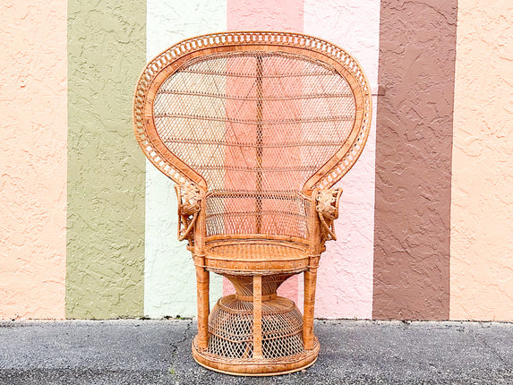 Fab Natural Rattan Peacock Chair