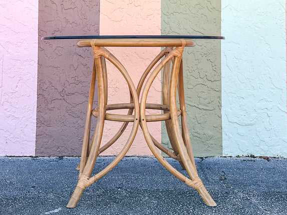 Coastal Rattan Dining Table