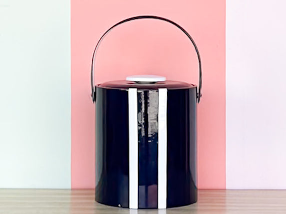 Preppy Navy Ice Bucket