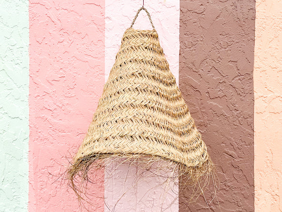 Island Chic Woven Pendant