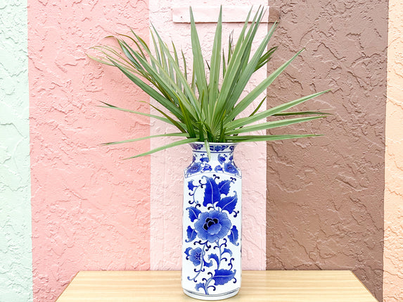 Blue and White Bombay Vase