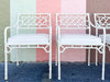 Palm Beach Style Faux Bamboo Outdoor Dining Set