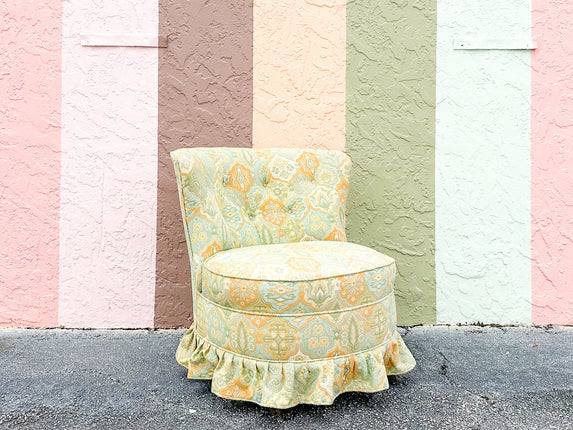 Palm Beach Chic Upholstered Side Chair