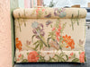 Pair of Granny Chic Upholstered Loveseats