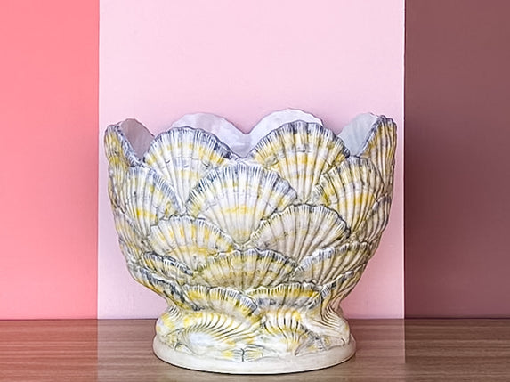 Italian Shell Cachepot
