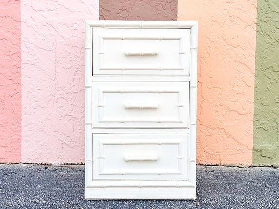 Faux Bamboo Desk Drawers