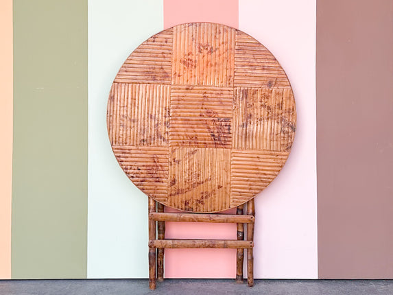 Bamboo Folding Table