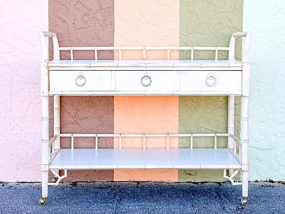 Thomasville Faux Bamboo Server