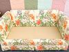 Pair of Granny Chic Upholstered Loveseats