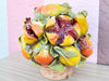 Seasonal Fruits Italian Ceramic Topiary