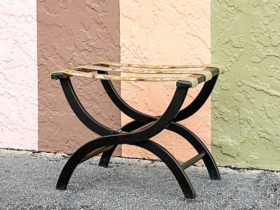 Needlepoint Luggage Rack