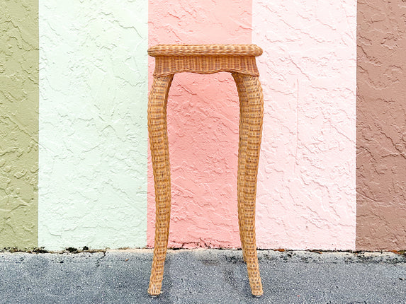 Cute Wicker Plant Stand