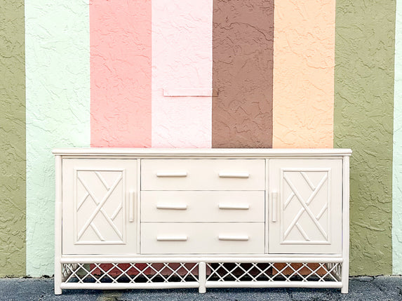 Ficks Reed Rattan Server