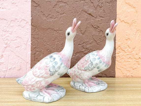 Pair of Adorable Italian Ceramic Ducks