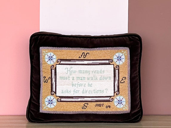 How Many Roads Needlepoint