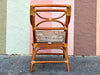 Set of Four Rattan Dining Chairs