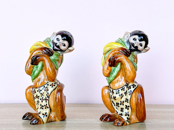 Lynn Chase Monkey Salt and Pepper Set