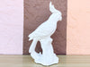 White Ceramic Cockatoo