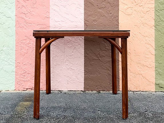 Chippendale Rattan Game Table