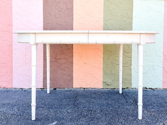 Palm Beach Faux Bamboo Dining Table