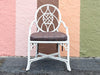 Hekman Rattan Chippendale Desk and Chair