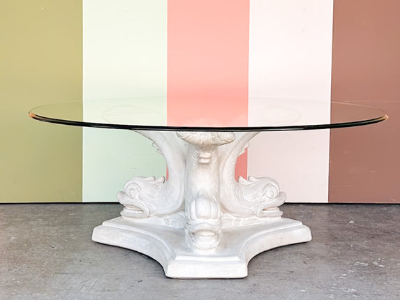 Concrete Koi Fish Coffee Table